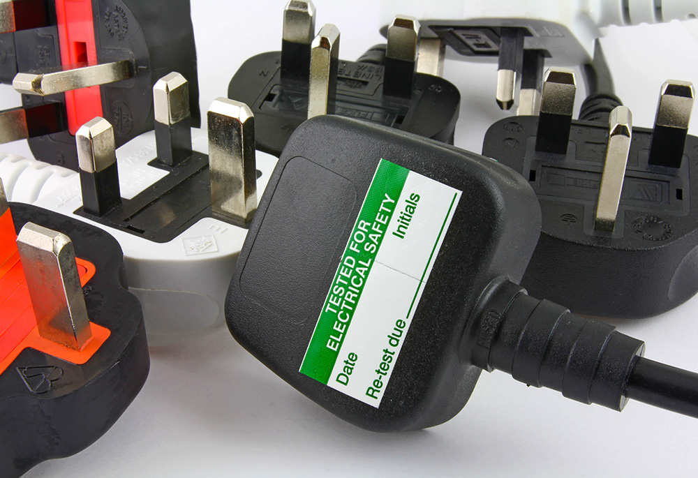 Black PAT Test UL Electrical Plugs